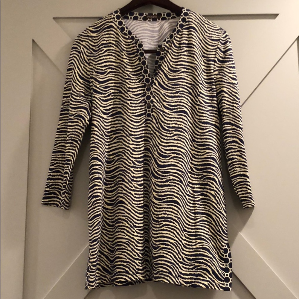 J.McLaughlin Pattern Top